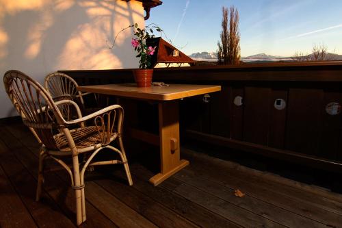 Balcony/terrace, Gasthaus Babsi in Renon