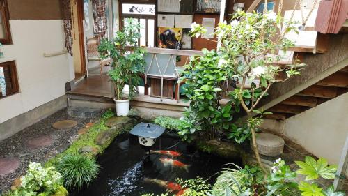 Garden, Walking Pilgrimage Hotel Tokiwa Ryokan in Ozu