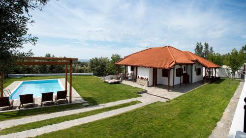  Aegle Private Pool Villa, Posidi in Kalandra