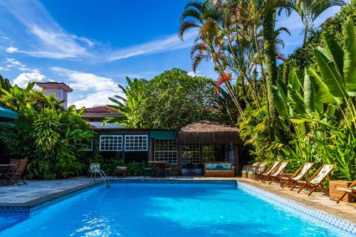 Garden, Pousada do Principe in Paraty