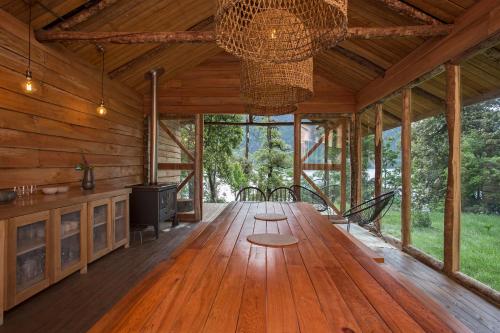廚房, Lodge Tagua Tagua, Puelo Patagonia in 普耶洛