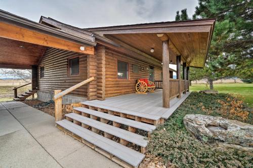 Secluded Retreat with Wood Stove, 11 Mi to Bozeman! in Gallatin Gateway