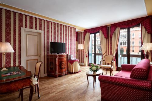 Suite, deluxe, grande, vue sur le canal