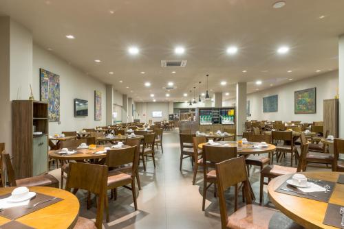 레스토랑, Hotel Laghetto Pedras Altas in 그라마두 시티 센터