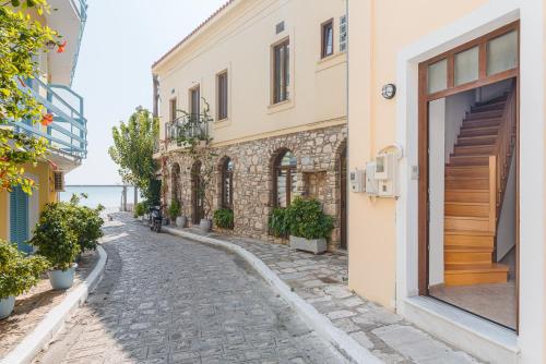 Entrance, Villa Porto- Naftilos Residences in Samos Island