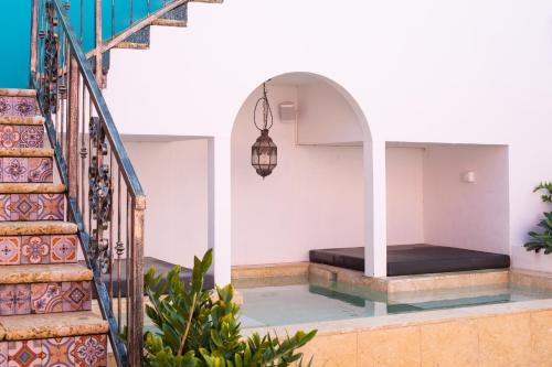 Сад, BOHO Bohemian Boutique Hotel in Віллемстад