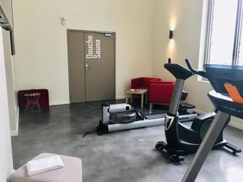 Fitness center, All Suites Bordeaux Marne – Gare Saint-Jean in Bordeaux