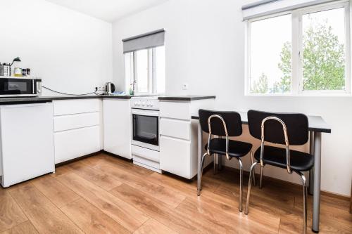 廚房, 安德列旅館 (Guesthouse Andrea) in 雷克雅末克