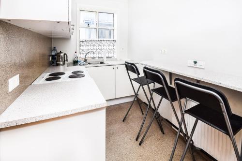 廚房, 安德列旅館 (Guesthouse Andrea) in 雷克雅末克