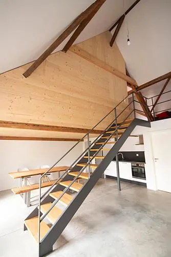 Historisches Wohnen modern interpretiert in Kirrweiler, Deutschland