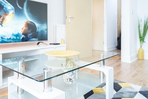 Modern Apartment- Birmingham- Broad Street & Brindley Place- 10 min walk from Bullring, 02 Arena, New Street Station & Grand Central, Birmingham (Foto 10)