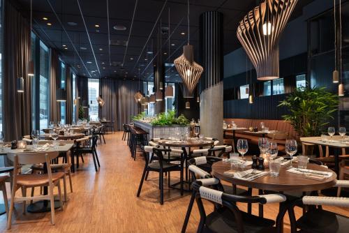 ห้องอาหาร, Quality Hotel River Station in แดรมเมน