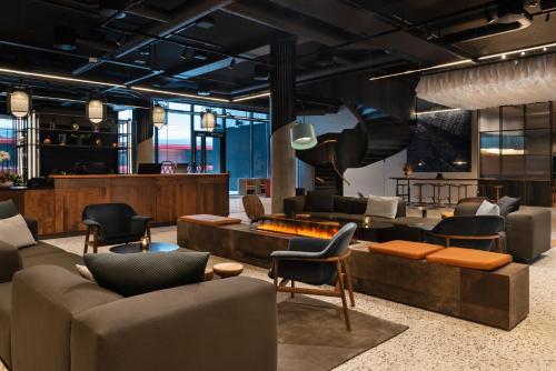 ล็อบบี้, Quality Hotel River Station in แดรมเมน