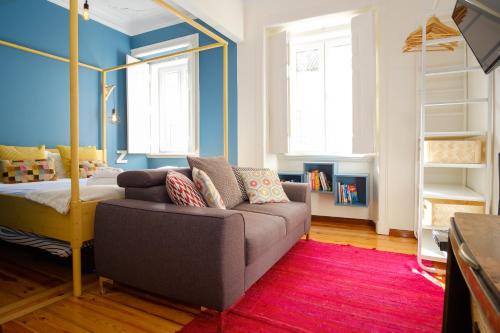 Colourful Alfama Apartment, Lissabon