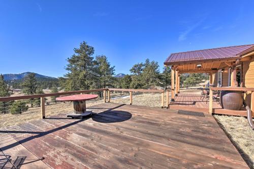 Secluded Mountain Retreat with Deck, Views and Hiking! in Florissant (CO)