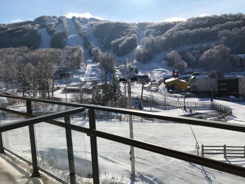 Balcony/terrace, Bromont-Condo sur la montagne in Bromont (QC)
