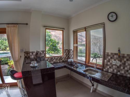 Kitchen, Anugerah Villas Amed in Amed