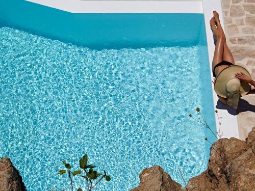  Faros Armenistis Villa Sleeps 7 Pool Air Con WiFi in Panormos