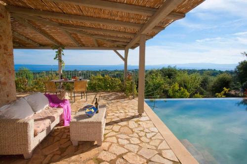  Ratzakli Villa Sleeps 2 Pool Air Con WiFi in Ratzaklíon