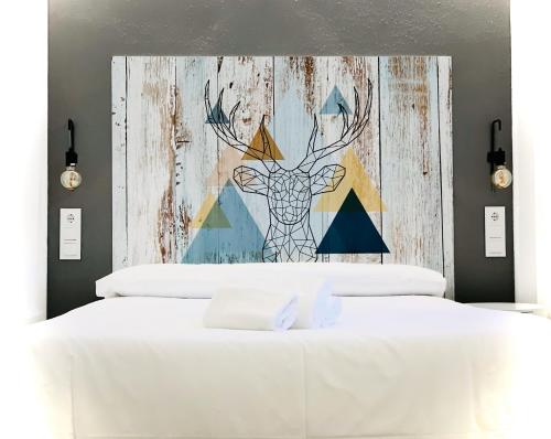 1 double bed