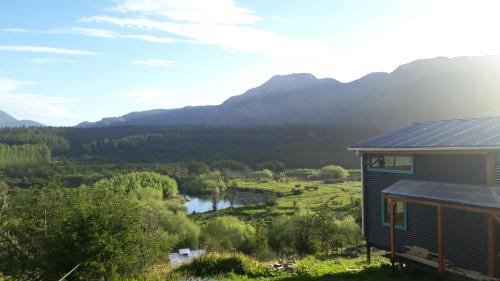 . Refugio del río, a orillas del río Cochrane