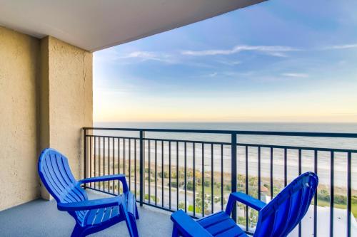 Ocean Forest Plaza w Beach View Balcony: Pool - 발코니/테라스