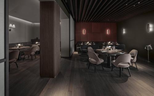 餐廳, Hotel Weisses Roessl in 凱茲伯爾鎮中心