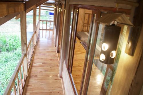 Balcony/terrace, Meadow Mai Chau Homestay in Mai Chau (Hoa Binh)