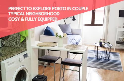  Joli Studio dans quartier typique Gaia\Porto in Vila Nova de Gaia