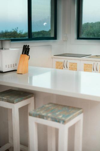 White Waves on the Beach