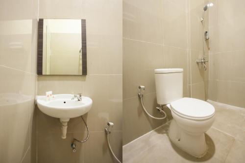 Bathroom, Super OYO 2361 Hotel Winston in Tanjung Morawa