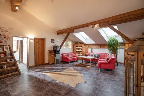 ผับ/เลาจน์, Grittlmuhle Chalet Ferienwohnungen in โมเซิน