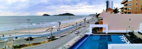 Uitzicht, Coral Island Beach View Hotel in Mazatlán