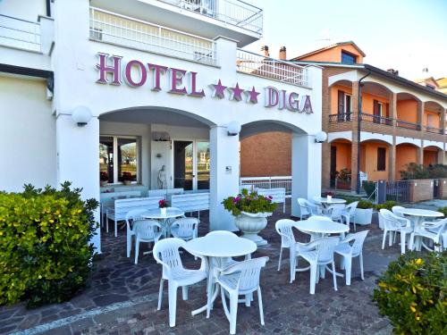 Hotel Diga in 拉雲納濱海
