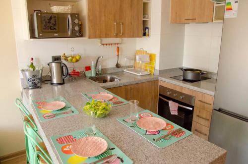 Depto primera línea de playa para 5 personas (Depto primera linea de playa para 5 personas) in Villarrica