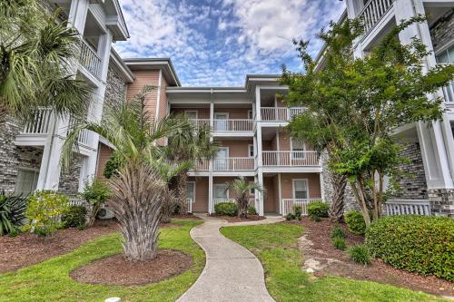 Central Myrtle Beach Condo with Golf Course View!