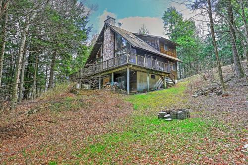 . Stamford Lakefront Home with Dock and Wraparound Deck!