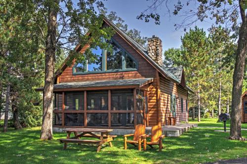 Alluring Nisswa Cabin on Gull Lake with Fireplace! in Nisswa, USA