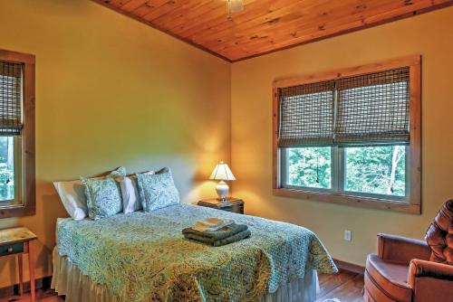 Secluded Morganton Cabin with Wooded Views and Hot Tub - image 2