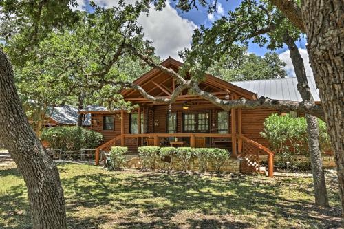 Rustic Canyon Lake Cabins with Hot Tub on about 3 Acres in Canyon Lake, USA