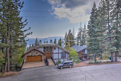 A-Frame Home in Tahoe City with Large Deck and Grill!