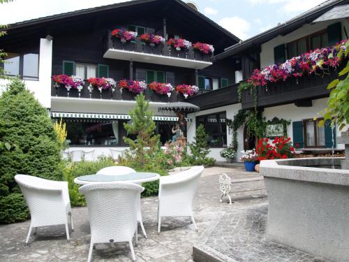 Balcony/terrace, Hotel Fohrenhof Garni in Farchant
