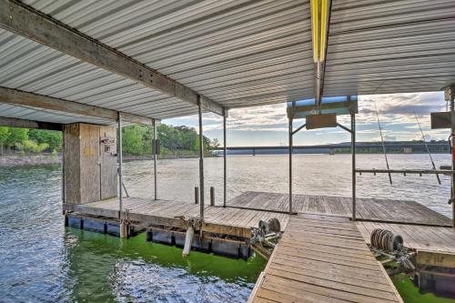 Lakefront Greers Ferry Cabin with Covered Boat Slip! - Fairfield Bay