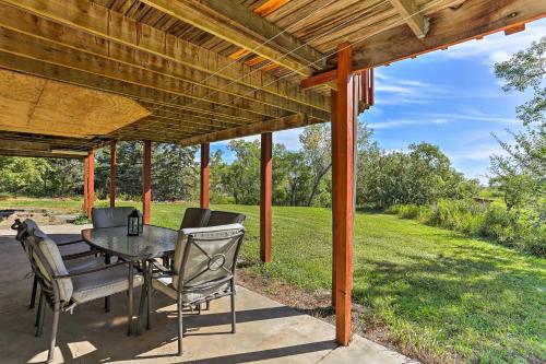 Rapid City House with Deck on Private 150-Acre Estate