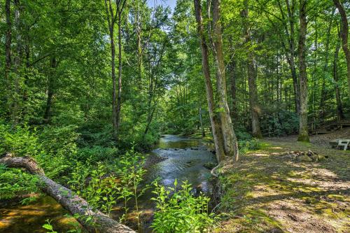 Tellico Plains Cabin - 25 Acres, Backyard Creek! in Tellico Plains, USA