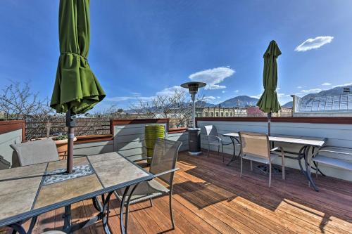 Walkable Downtown Logan Apartment with Rooftop Deck - Logan