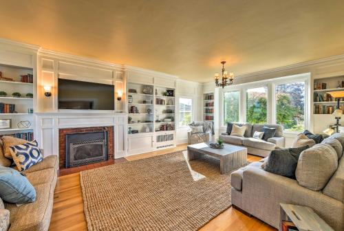 Port Angeles Colonial Home with Waterfront Views! - image 2