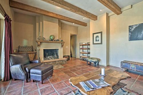 Charming Mountain Estate with Views and Fire Pit! in Cerrillos, USA