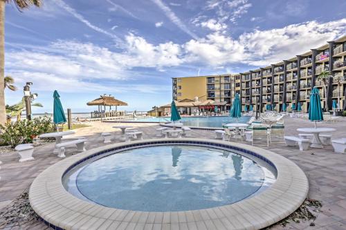 Oceanfront Resort Condo Steps to Daytona Beach! - image 2