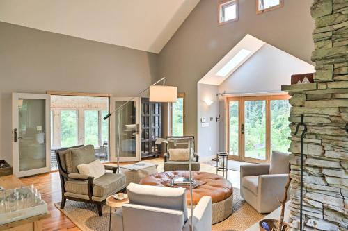 Berkshires Home on 11 Acres with Pond and 2 Fire Pits! - image 5